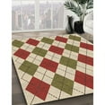 thumbnail image 3 of Ahgly Company Machine Washable Indoor Rectangle Transitional Mahogany Brown Area Rugs, 8' x 12', 3 of 7