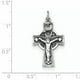 925 Sterling Silver Irlandais 4 Façon Croix Religieux Pendentif Collier Médaille Quatre – image 2 sur 6