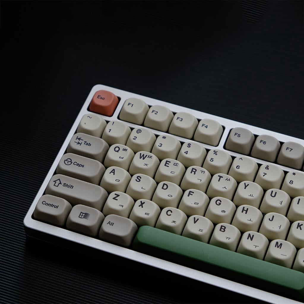 139 Key MOA Retro Keycap Set Retro 9009 Theme for Mechanical Keyboard Keycaps
