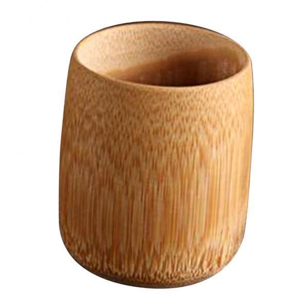 2 Tazas De Bambú Natural Para Beber, Taza De De Cerveza, Taza De De Madera, Tazas De Sake C Sunnimix Copa de bambú para beber