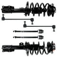 thumbnail image 4 of ECCPP Front Strut Spring Assembly Stabilizer Bar Link Kit Tie Rod End Fits 2004-2012 for Chevrolet for Malibu 2005-2010 for Pontiac G6 2007-2009 for Saturn Aura replace for 172199 172200 K80252, 4 of 5