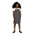 thumbnail image 4 of Wonder Nation Girls Short Sleeve Tee & Dress Set, Sizes 4-18 & Plus, 4 of 9