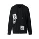 thumbnail image 5 of VISgogo Sudadera con Capucha para Mujer con Cremallera Suave, Elegante Estampado de Letras Estilo Casual Ropa Suelta de Primavera VISgogo  moda, 5 of 9
