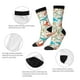 thumbnail image 4 of Balery Sea Animal Calcetas Largas con Estampado para Hombre y Mujer – Suaves y Transpirables, Talla Única (US 5-11), 4 of 6
