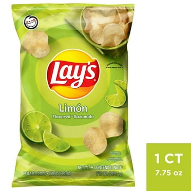 2X - Lay's Limon Flavored Potato Chips - 7.75oz