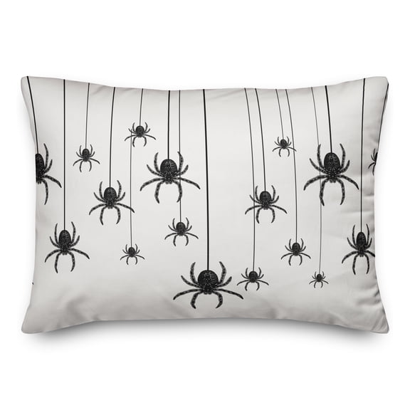 Creative Products Hanging Spiders 20 x 14 Indoor / Outdoor Pillow