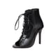 thumbnail image 2 of Sandalias ahuecadas de leopardo con punta abierta informales con cordones de verano para mujer, zapatos de tacón alto, botines de moda Wmkox8yii  hfjk3365, 2 of 3