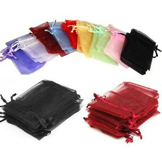  Healifty 50 Pcs Favor Bags Tiny Bags Mini Gift Bags Earring  Bags Goodie Bag Small Gift Bags Jewelry Pouches Mesh Bags Drawstring Gift  Bags Small Size Party Supplies Organza Beam Port 
