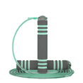 thumbnail image 1 of Fitness ejercicio con pesas para quemar grasa cuerda para saltar fina niños adultos cuerda de alambre interior saltar, 1 of 5