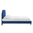 thumbnail image 5 of Modway Sienna Performance Velvet Queen Platform Bed in Navy, 5 of 10