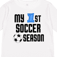 thumbnail image 4 of Inktastic My 1st Soccer Season Boys Long Sleeve Toddler T-Shirt, 4 of 5