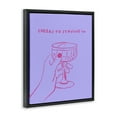 thumbnail image 4 of Stupell Industries Cheers To Staying In Food & Beverage Painting Black Floater Framed Canvas Art Print Wall Art, 25 x 31, 4 of 10