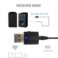 thumbnail image 4 of Adaptateur Audio Stéréo 2-en-1 Bluetooth 5.0 Émetteur Récepteur N0L6 R1J9 D1G2, 4 of 6