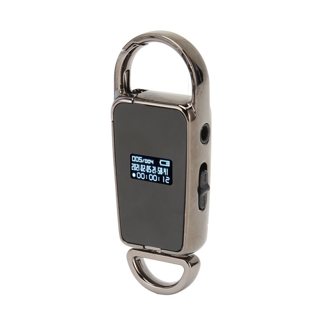 Digital Voice Recorder, Key Pendant Voice Activated Recorder Long Endurance HD Noise Reduction for Class for Recording 32GB