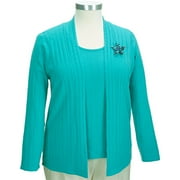 White Stag - Women's Plus Fluffy Twin Set Twofer