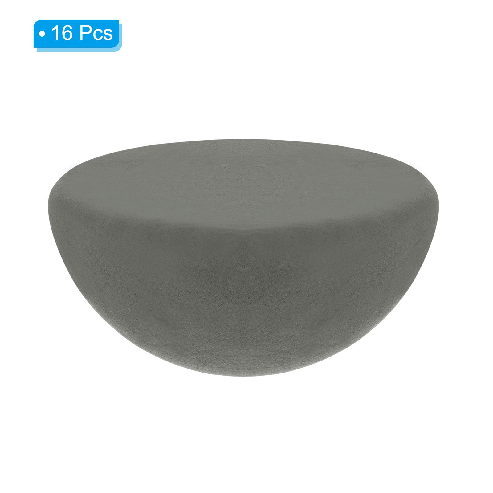 Uxcell Half Round Floral Foam 3.5" Dia Half Ball Floral Dry Foam Green Round Foam Blocks Craft Foam Green 16 Pack