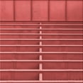 thumbnail image 1 of Ahgly Company Machine Washable Indoor Square Transitional Red Area Rugs, 4' Square, 1 of 7