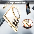 thumbnail image 5 of TECH CIRCLE 360?Rotatable Magnetic Ring For Galaxy S23 FE Case Compatible with MagSafe Military Drop Protection Magnetic Stand Protective Slim Phone Case for Samsung Galaxy S23 FE 6.4" 2023,White, 5 of 5