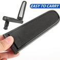 thumbnail image 3 of OUNONA Foldable Bike Handlebar Mirror Black Durable Acrylic for Cycling Safety, 3 of 6