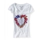 thumbnail image 1 of Camiseta gráfica Aeropostale Dream Catcher para mujer blanca grande, 1 of 2