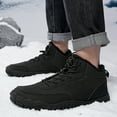thumbnail image 4 of Trail Running Botines Con Forro Cálido Botas Nieve Invierno para Hombre (42), 4 of 9