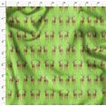 thumbnail image 4 of Soimoi Velvet Fabric Deer Animal Decor Fabric Printed Yard 58 Inch Wide, 4 of 5