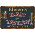 thumbnail image 1 of Eliseo's Green Bar & Tavern Rustic Sign Decor 8x12 108120047689, 1 of 1