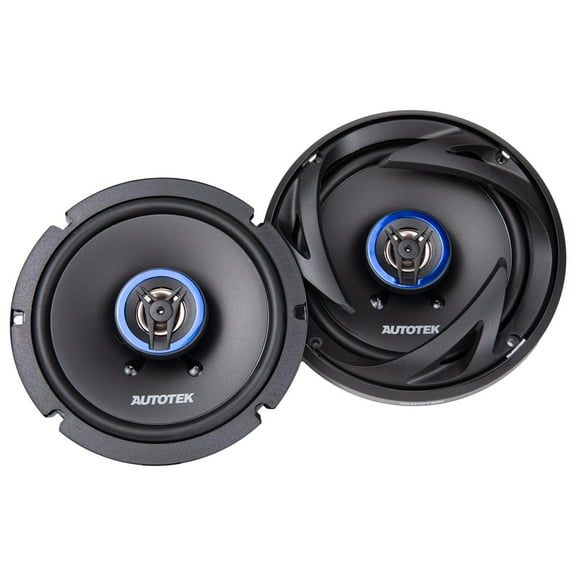 Autotek Street Machine SM65CXS 6.5 Inch 2-Way Shallow Car Audio Coaxial Speaker System (Pair)