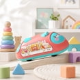 thumbnail image 4 of Feledorashia Pull Back Train Toy, Inertia Vehicle Toy, 5.3 Inch Two Way Transit Vehicle for Kids Racing Pretend Scenes Classroom Rewards and Portable Play, Plastic Body with Battery Free Motion, 4 of 6