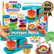 Made by Me! Sand Dough Sculpt & Paint Creations! Pottery Press Kit, Boys and Girls, Child, Ages 6+