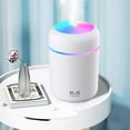 thumbnail image 2 of Binwennn Foreign Trade Colorful Cup Humidifier Usb Car Atomizer Humidifier Desktop Colorful Humidifier Concentrate Vaporizer for Baby Room Embody Care Footrest Large Humidifiers for Bedroom, 2 of 5