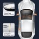 thumbnail image 2 of KAIYANG UGREEN 80874 4 piezas Protector de borde de puerta de coche Tira anticolisión Espejo retrovisor de coche A prueba de golpes Estilo B Blanco, 2 of 5
