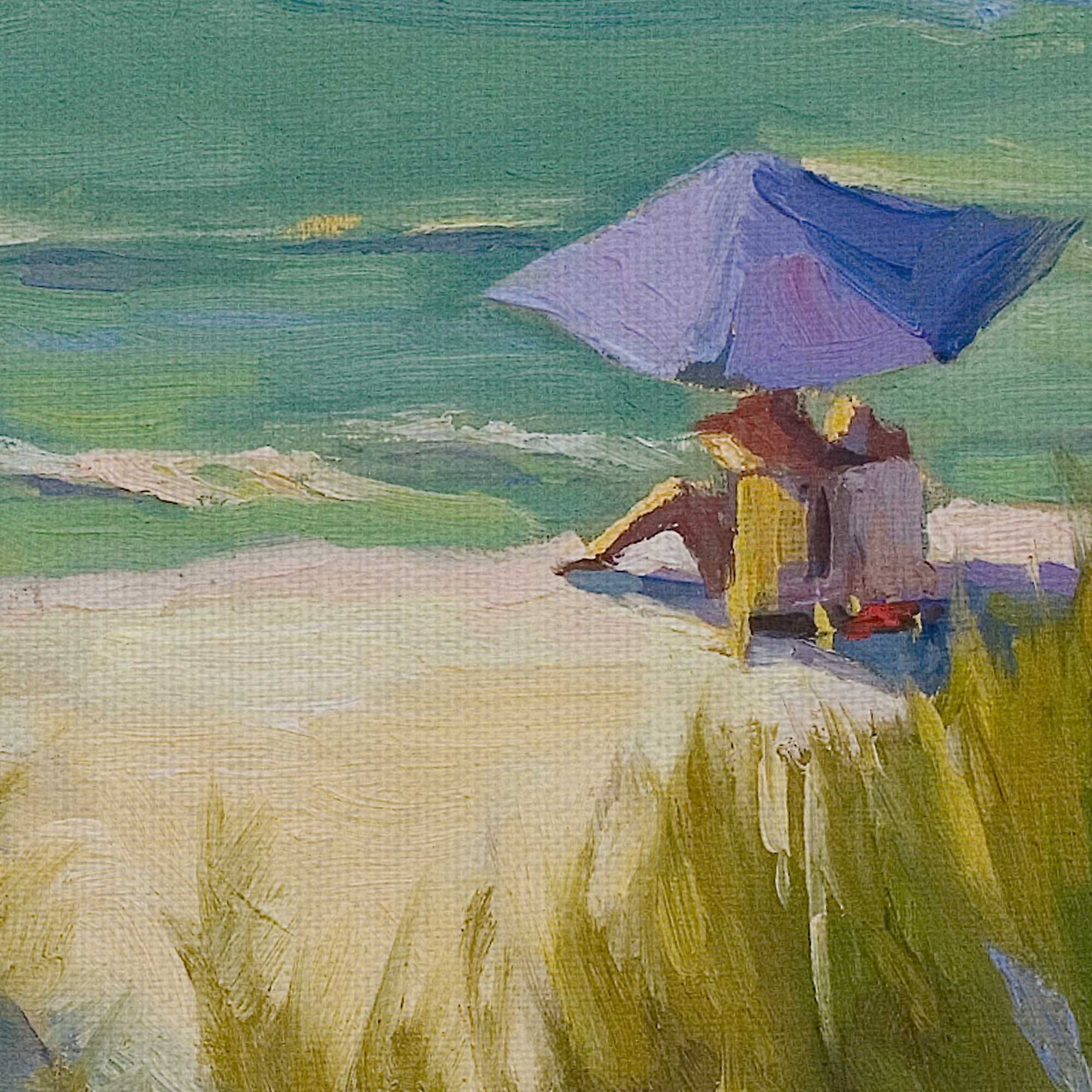 Masterpiece Art Gallery The Right Ocean Path by Kathleen Denis Canvas Art Print 30" x 40"
