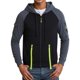 thumbnail image 3 of WILLBEST Sudaderas para Hombre Sudaderas con Capucha y Sudaderas para Hombre Suéter Cálido De Invierno Ropa De Calle Informal Moda Sudadera con Capucha Cómoda y Suave para Otoño e Invierno Mediana​​, 3 of 8