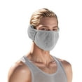 thumbnail image 6 of Unique Bargains 1 Pc Two-in-one Face Mask Windproof Balaclava for Cycling Light Gray, 6 of 6