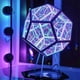 thumbnail image 1 of Infinito dodecaedro Color arte luz fantasía geometría espacio Led lámpara regalos de navidad fiesta Año nuevo decoración noche, 1 of 2