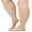 Beige, variant on 1 Pairs Medical Sport Plus Size Compression Socks - 20-30mmHg Graduated Knee-High Support for Men & Women, Ideal for Soccer, Running, and Nurses