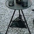 thumbnail image 1 of Yimiti Table de Camping Détachable Table Portable Hauteur Réglable Table d'Appoint, Filets Noirs, 1 of 8