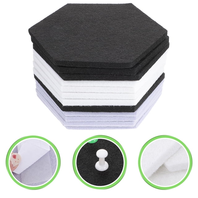 BEADCEST 12Ud Paneles Acústicos Absorbentes De Sonido Para Pared Uso Doméstico Color Surtido