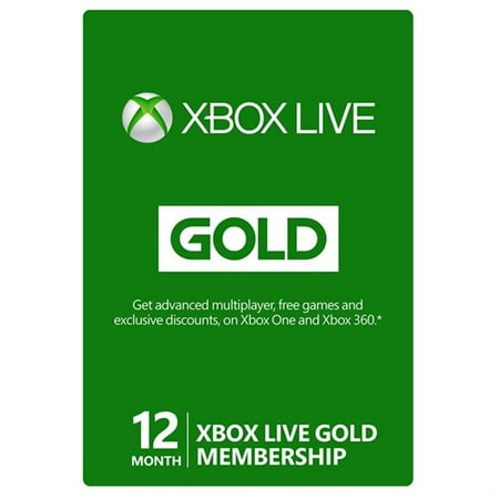 Microsoft Xbox Live Vision Camera - Microsoft Xbox LIVE 12 Month Gold Membership (Physical Card)