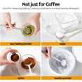 thumbnail image 6 of U-Taste Coffee Scoop 1 Tablespoon: 18/8 Stainless Steel Measuring Scooper for Ground Coffee, Bean, Powder, Espresso, 6.9in Long Handle Metal Meaure Spoon for Canister, Jar (1Tbsp/15ml, Silver), 6 of 10