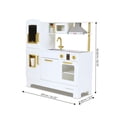 thumbnail image 4 of Teamson Kids Jouer Cuisine Petit Chef Munich Rétro Style Jeu pour Enfants Blanc, 4 of 10