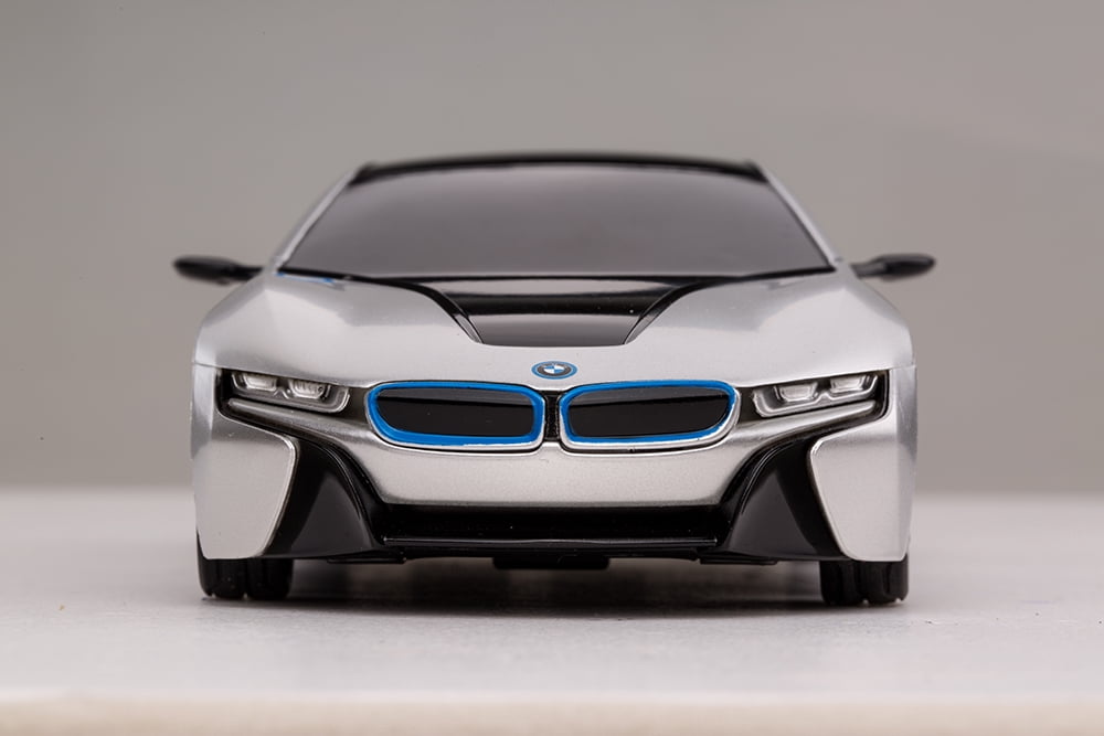 Bisontec 1:24 RC BMW i8 Concept RC Sports Car (Silver)
