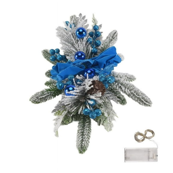 1 x Christmas Garland-blue