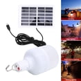 thumbnail image 1 of Lampara Bombilla Led 50w Recargable Solar, Lampara Solar Recargable Usb para Exteriores con Panel Ideal para Camping y Senderismo, 1 of 7