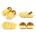 thumbnail image 3 of GPOECD Girls Clogs Summer Kids Sandals for Girls Breathable Outdoor On Footwear for Daily Play and Warm Weather Kids Slippers 3-12Y Yellow,3.5-4 Years, 3 of 4