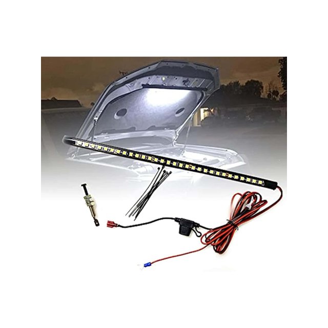 1 Set Universal Under Hood LED Light Waterproof 12V Car LED Lights Bars Car Hood Work Inspection Lights Underhood Work Light Set