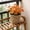 S, variant on Luxcidy Woven Flower Pot Storage Basket, Plastic Imitation Rattan Planter ( L), 8.07x6.69in for Home Decor, Planters, Storage
