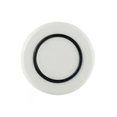 thumbnail image 1 of PALM PM921 Assiette Moyenne Blanche - Base Antidérapante Noire - Lot de 4, 1 of 1
