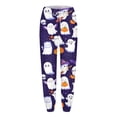 thumbnail image 4 of adviicd Halloween Pajamas Pants for Women Baggy Sweatpants Casual Fall 2025 Halloween Costumes Lounge Outfits Cute Y2K Trousers (White, XXL), 4 of 4
